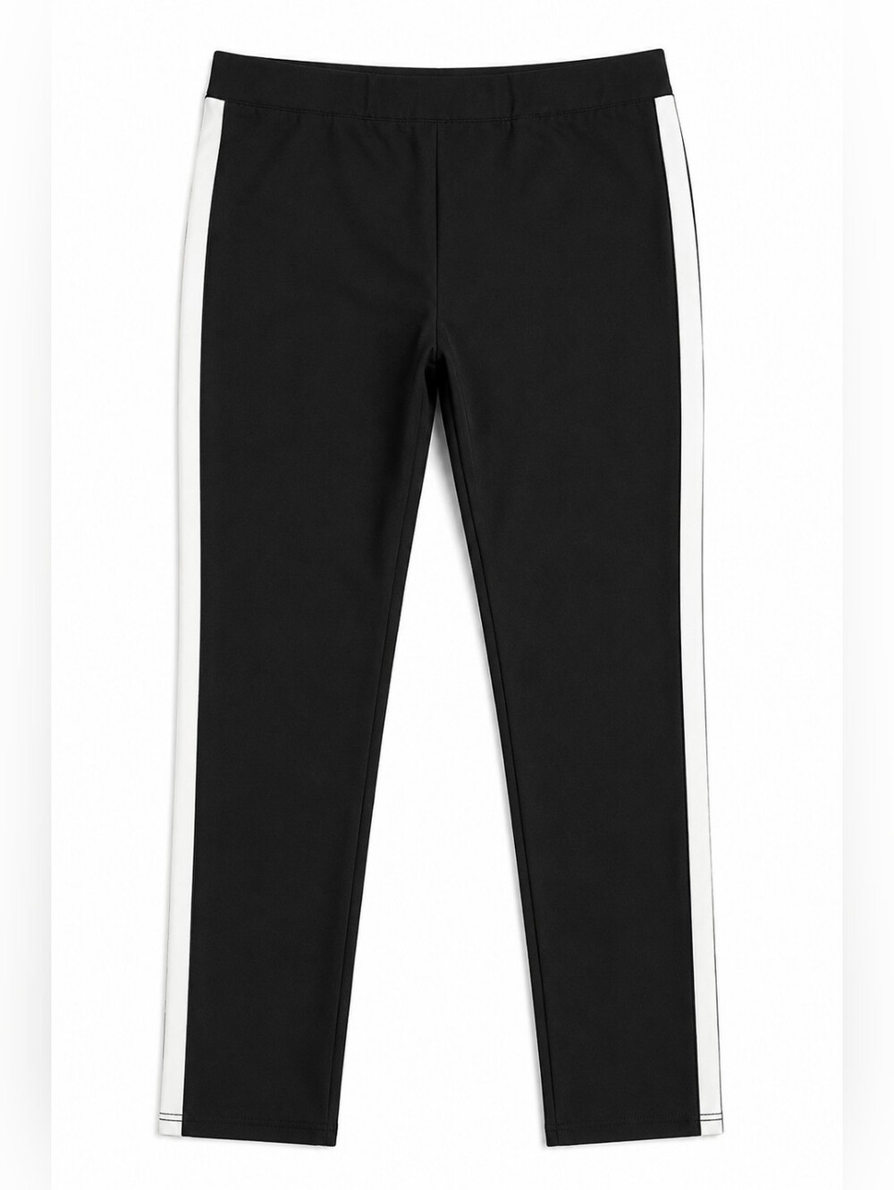 Le Chateau Black and White Skinny Stretch Pull On Pant Size XXL